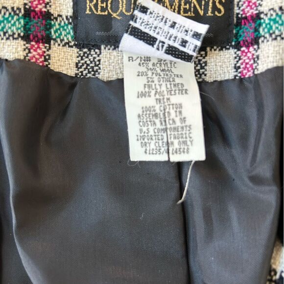 REQUIREMENTS blazer women jacket size 14 - Picture 5 of 6